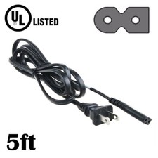 5ft UL AC Power Cord Cable for BOSE SOLO TV 10 II 15 II SOUND BAR SPEAKER SYSTEM picture
