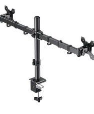 MOUNTUP Dual Monitor Desk Mount, Max 32 Inch up to 19.8Lbs, Fully Adjustable Dua picture