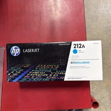 HP 212A Cyan Toner Cartridge Works with Color LaserJet Enterprise M554, W2121A picture