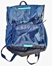 Orben Lonestar Travel Backpack Navy/Mint Laptop + Tablet Backpack Briefcase picture
