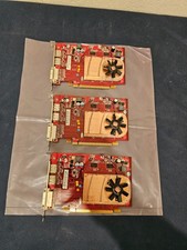 3x Lot ATI AMD Radeon HD 4650 Graphics Cards (1 GB DDR3) - TESTED, READ picture