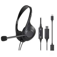 Audio-Technica ATH-102USB USB Wired Headset Black Japan Import picture