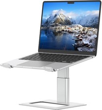 DJ Laptop 10-17.3 Adjustable Height Raised Stand For Desk Standing Clearance New picture