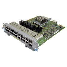 HP J9536A Gig-T/SFP+ PoE+ v2 zl Module for E5400/8200 zl Series PN 5065-5404 picture