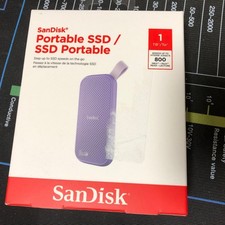 Sandisk 1TB Portable SSD - BNIB sealed box - Lavender picture