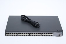 HP HPE JG914A OfficeConnect 48x 1GbE Port Ethernet Switch w/ Power Cable picture