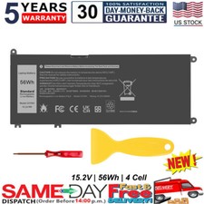 ✅LOT 33YDH Battery for Dell Latitude 3380 3480 3490 3580 3590 Inspiron 17 7577 picture