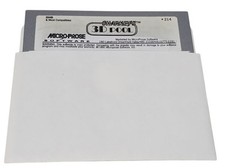 Vintage Sharkey's 3D Pool 5.25 Disk IBM DOS Computer Game Software  picture