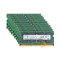 80GB RAM Samsung 10x 8GB 2Rx8 PC3-12800 DDR3 1600MHz 204PIN SODIMM Laptop Memory picture