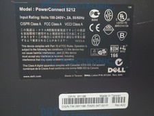DELL	9Y198	09Y198	POWERCONNECT 5212 GIGABIT ETHERNET 12-P w/4-Port POWER SWITCH picture