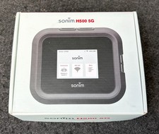 Sonim H500 5G Mobile Hotspot Modem Wi-Fi 6E 1Gbps Black Verizon EMBDSIM5GSA picture