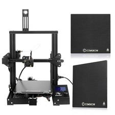 2PCS Tempered Glass Bed for Ender 3 Pro/V2/Neo, 235x235mm Build Plate with Clips picture