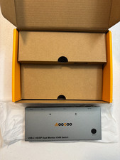 2 Ports MST USB-C+HD+DP Dual Monitor KVM Switch Aoocoo picture