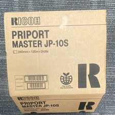 Ricoh Priport Master JP-10S 240mm x 125m 2 Rolls MPN 893023 EDP Code 896953 picture