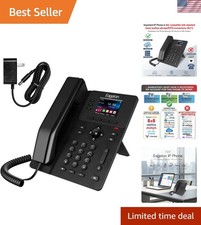 Versatile VoIP Phone with 2.4'' Display, 4 SIP Lines & Advanced Audio Quality picture
