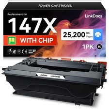 LinkDocs 147X W1470X 147A W1470A Toner Cartridge for HP Ent M611x M612dn M634z picture