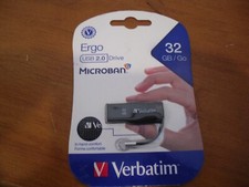 Verbatim 70876 32Gb Ergo USB Black Flash Drive picture