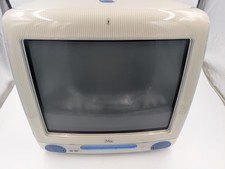 Apple iMac G3 M5521 Indigo 350MHz 320MB RAM 8GB Bad CD Drive (260195) picture