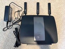 Linksys router EA9200 with power cord - used picture
