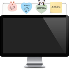 18 Inch Monitor Memo Board ,Top Mount, Computer Sticky Note Holder picture