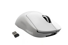LOT OF 3 Logitech G PRO X SUPERLIGHT Wireless Gaming Mice White Tested picture