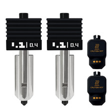 2PK 0.4MM P2S Hotend with Hardened Nozzle for P2S/X2D/H2 Series picture