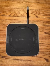 Satechi Mac mini Hub & Stand with SSD Enclosure for NVME/SATA M.2, Silver  picture