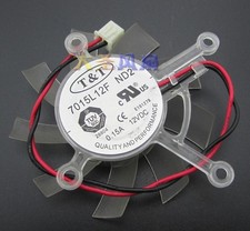 For ASUS 8600GT 9500GT 9600GT Graphics Card Cooling Fan T&T 7015L12F ND2 picture