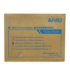 HITI P520L/P525L 6X8 Print Kit P-500 G2 (15X20) Paper picture