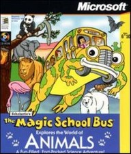 The Magic School Bus Explores The World Of Animals PC CD science creatures game picture