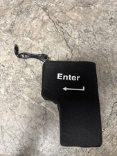 Anti-Stress Computer Huge Enter Key Big Giant USB Keyboard Vent Button Pillow picture