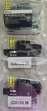 Lot of 3 LC3013 Ink Cartridge Brother LC-3011 XL J491DW MFC-J497DW J690DW J895DW picture