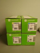 Lexmark  24B6508, 24B6509, 24B6510, 24B6511 Set Toner Cartridge, XC6152 picture