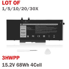 🧡LOT 1-30X 3HWPP Battery For Dell Latitude 5501 5401 5511 5510 5411 5410 68Wh picture
