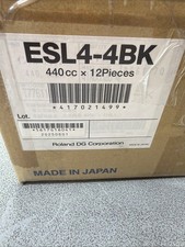 LOT OF 12 ROLAND ESL4-4BK 440ML ESL4-4BK ECO-SOL MAX2 EXP 2025 picture
