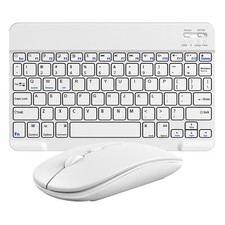 Wireless Bluetooth Keyboard and Mouse Set Rechargeable for iPad Laptop Mac PC US picture
