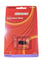 PORELON #11202 PR40 BLACK INK ROLLER Casio, Royal, Sharp Fast  picture