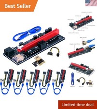 PCIe 1x to 16x GPU Riser Extender for Mining & Light AI 6-Pack picture