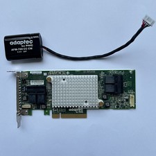 Adaptec ASR-81605ZQ 12G SAS 16-Port 1GB PCIe x8 RAID Controller + Battery picture