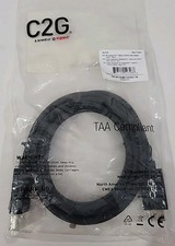 C2G 54326 6FT DISPLAYPORT MALE TO HDMI MALE ADAPTER CABLE BLACK picture