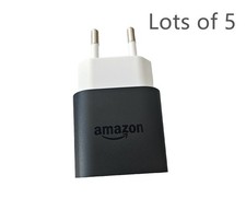 5pcs  USB Charger 5W EU Plug PS39WR Power Brick for Amazon Kindle/Tablets picture