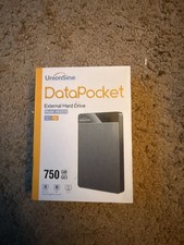 UnionSine DataPocket 750 GB External Hard Drive HD2510 USB 3.0 Portable HDD New picture