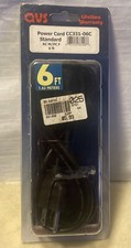 QVS 6 FT Power Cord New in Sealed Package picture