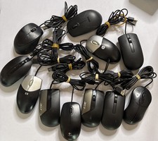 11x USB Mouse: 4x Dell, 3x HP, 2x Acer, 1x Lenovo 1x Logitech picture