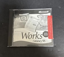 Microsoft Works And Money 1998 PC Software Unused Windows 95 NT Workstation picture
