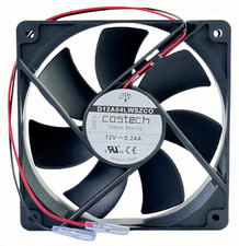 For COSTECH D12A04LWSZC0 Cooling Fan, 12V 0.24A 12025 120X120X25Mm 2-Wire Coolin picture