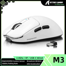 MAMBASNAKE x ATTACK SHARK M3 Wireless Gaming Mouse, 39g Lightweight PAW3395PRO picture