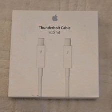 Apple Thunderbolt Cable 0.5 m - WHITE - Model A1410 - BRAND NEW picture