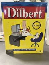 Vintage 1994 Screen Saver Collection Scott Adams Dilbert (SEALED ) MACINTOSH picture