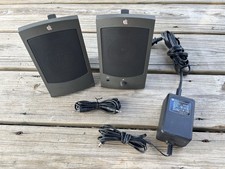 Apple AppleDesign Powered Speakers II M2497 Dk Gray **Complete Setup** picture